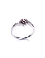 Anello Stocco Gioielli Donna in Oro bianco Zircone ANS 64 - ANS 64